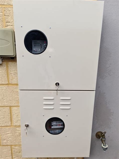 electric meter box perth|above ground meter box.